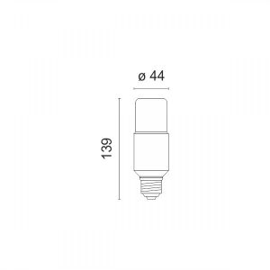 ΛΑΜΠΤΗΡAΣ LED E27 14W 6000K - Image 2